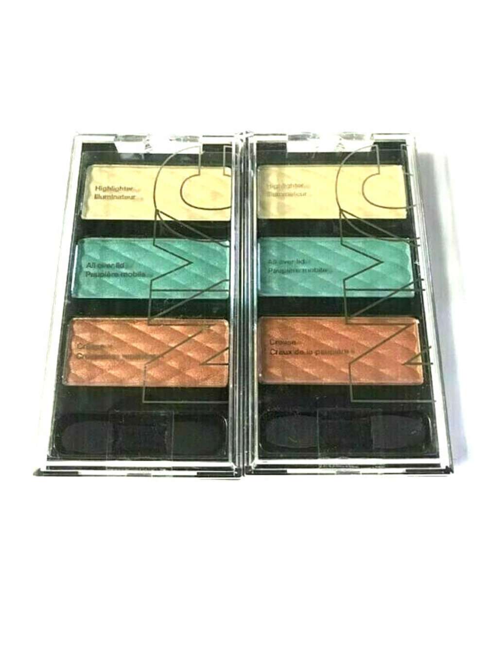 2-Pack NEW NYC HD Color Trio Eye Shadow in 793 Water Colors (Sealed Lot of 2)